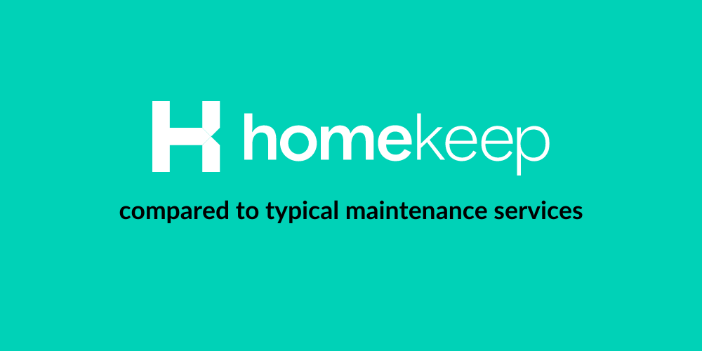 homekeep compared to typical maintenance services